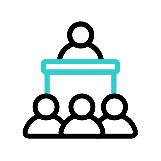 ไอคอนบริการให้คำปรึกษาธุรกิจ